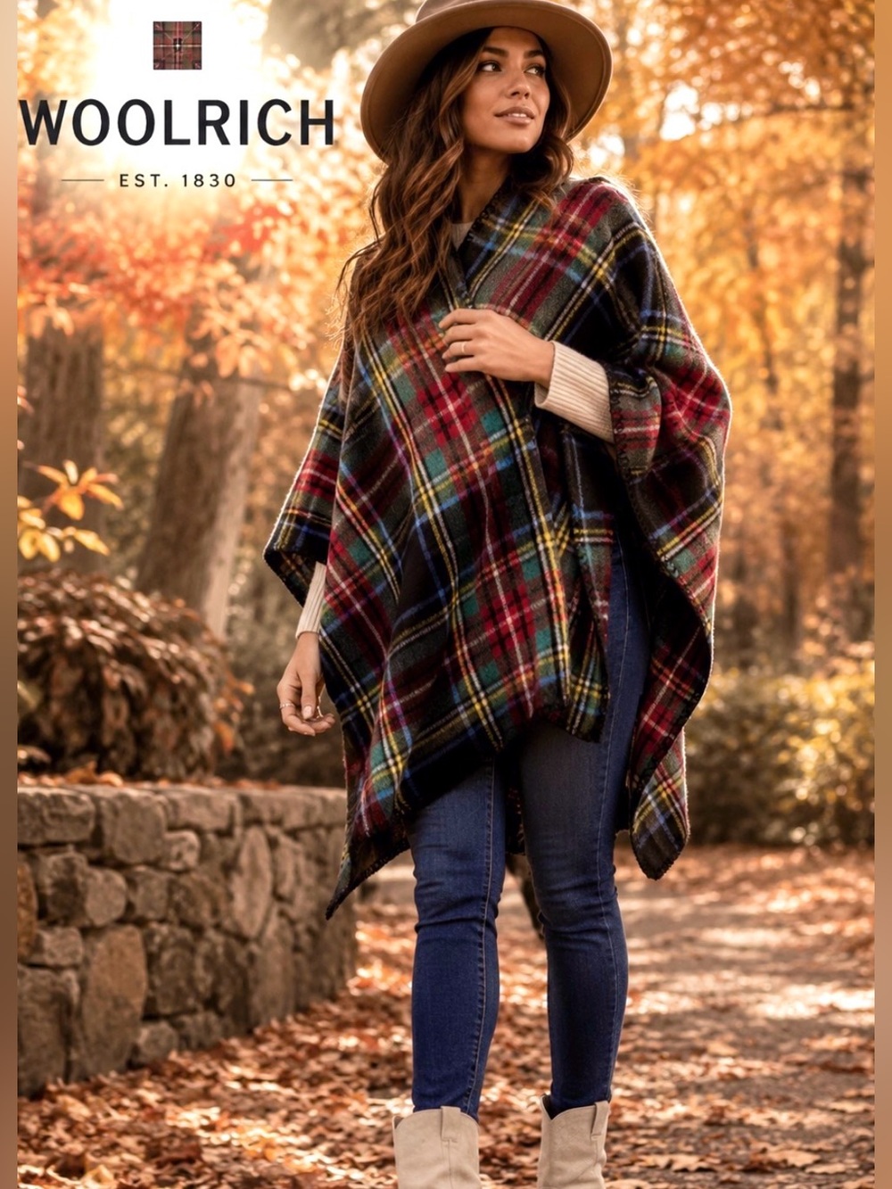 Woolrich Bristol Tartan Plaid Discontinued Soft Cozy Wrap NWOT